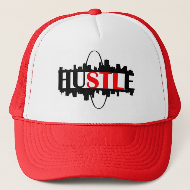 huSTLe Trucker Hat (Front)