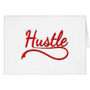 Hustle Typography Art