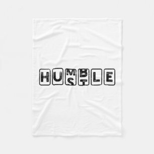 Hustlehumble - Motivation  Fleece Blanket