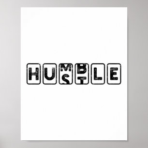 Hustlehumble - Motivation Poster