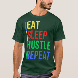Hustler Routine Mood Colours T-Shirt