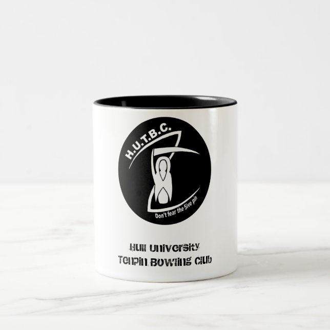 HUTBC 2009-10 Logo (Mug) Two-Tone Coffee Mug (Center)