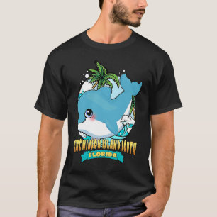 HUTCHINSON ISLAND SOUTH FLORIDA Cute Baby Dolphin  T-Shirt