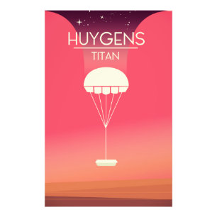 Huygens Titan Space Art Photo Print
