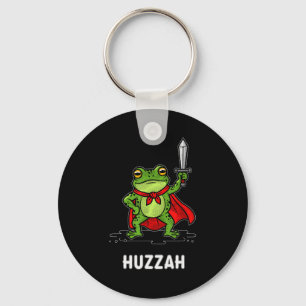 Huzzah Frog  Key Ring