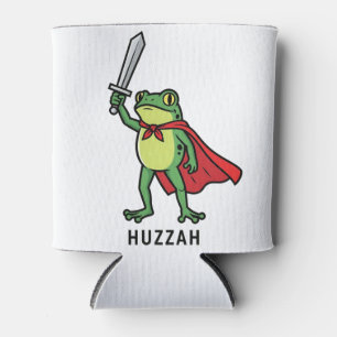 Huzzah Frog Knight Funny Sword Meme Quote   Can Cooler
