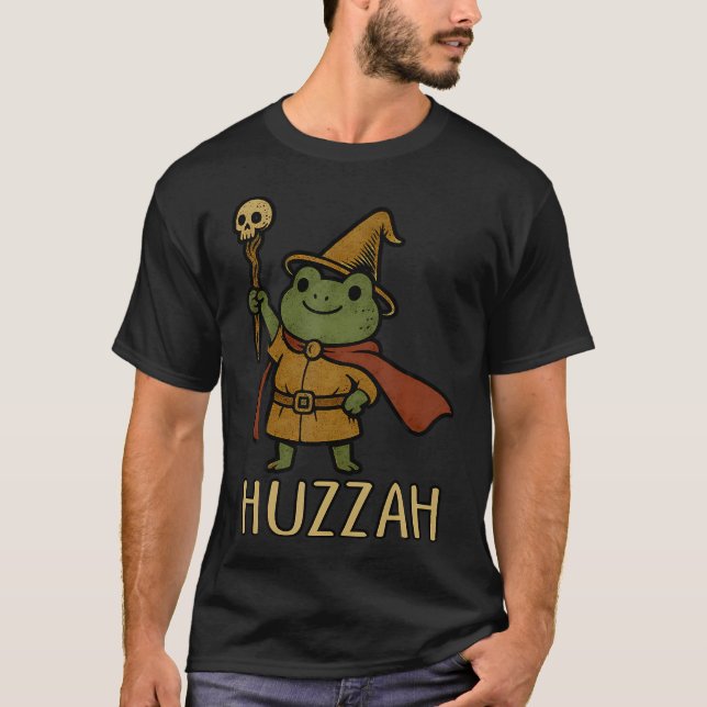 Huzzah Frog T-Shirt (Front)