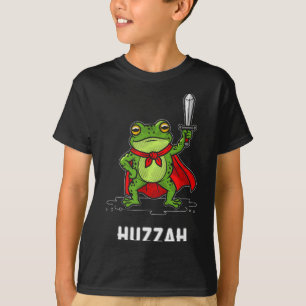 Huzzah Frog  T-Shirt