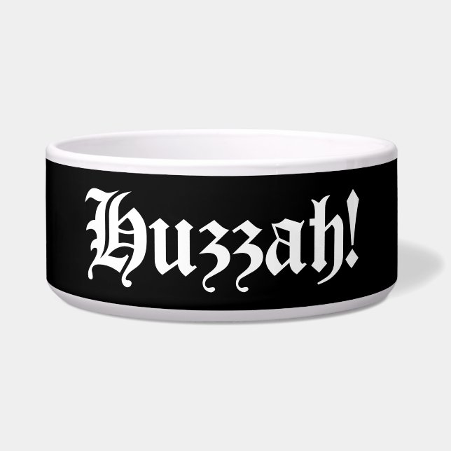 Huzzah! {Mediaeval Typography} (Front)