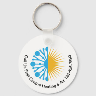 HVAC Air Conditioning Promotional Keychains
