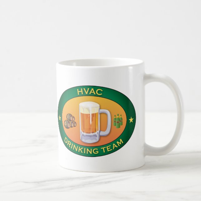 HVAC Drinking Team Coffee Mug (Right)