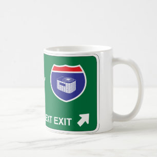 HVAC Next Exit Coffee Mug