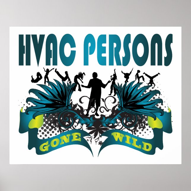 HVAC Persons Gone Wild Poster (Front)