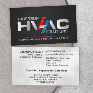 HVAC Services Business Card