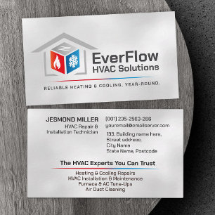 HVAC Services Business Card