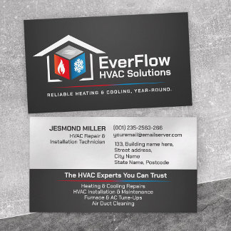 HVAC Services Business Card