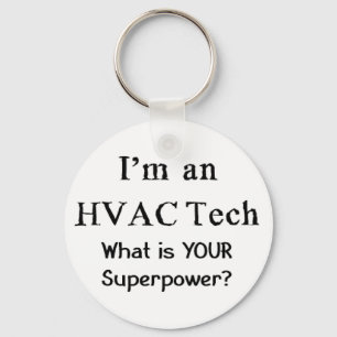 hvac tech key ring