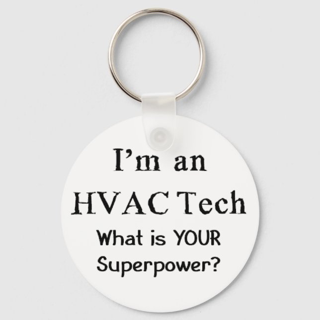 hvac tech key ring (Front)