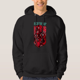 Hvac Tech Wear Graphics - Cool Futuristic Design F Hoodie