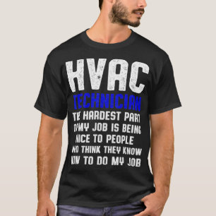 HVAC Technician Part Funny HVAC Tech  T-Shirt