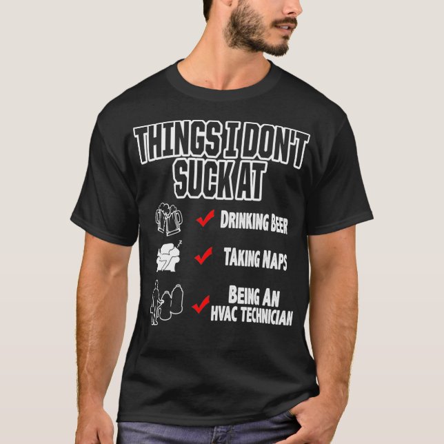 HVAC Technician Planning Funny HVAC Tech  T-Shirt (Front)