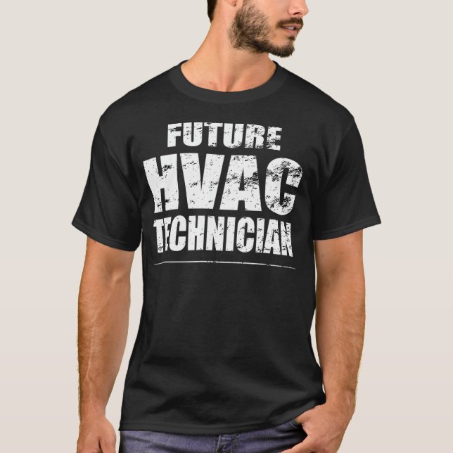 HVAC Technician Shirt Future Heating  Cooling Repa (Front)