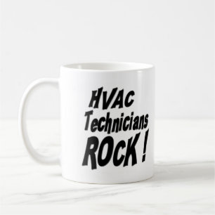 HVAC Technicians Rock! Mug