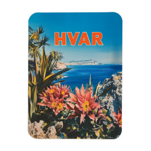 Hvar vintage magnet