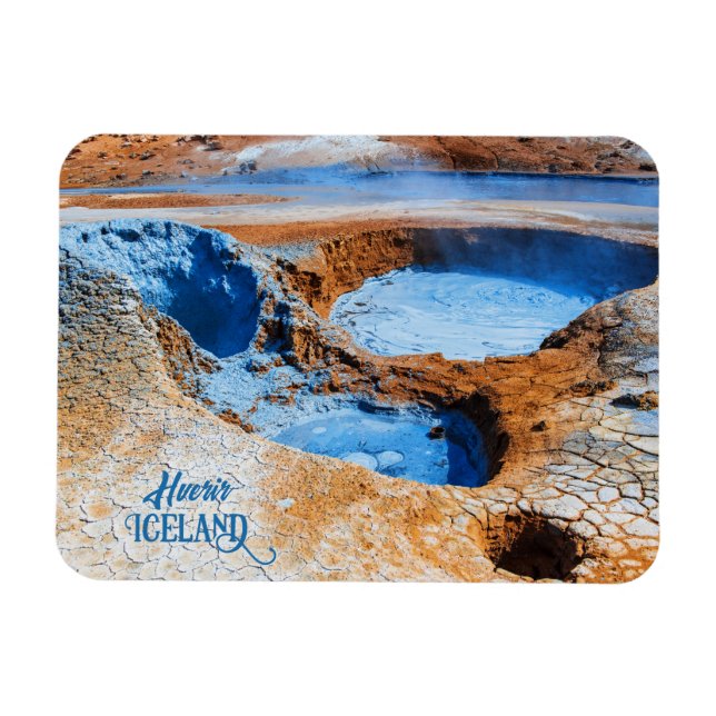 Hverir, Iceland Magnet (Horizontal)