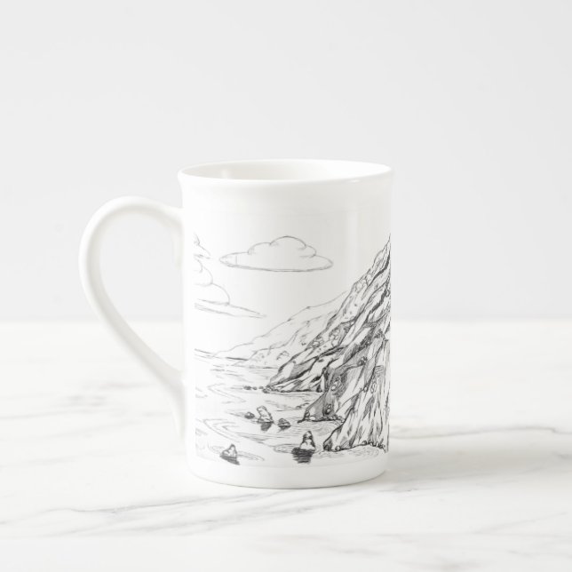 Hw1 CA etching mug (Left)