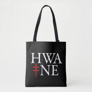 HWA-NE Tote, black, 6/25 Tote Bag