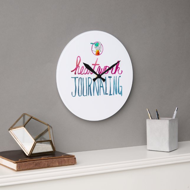 HWJ Aesthetic Acrylic Wall Clock (Office)
