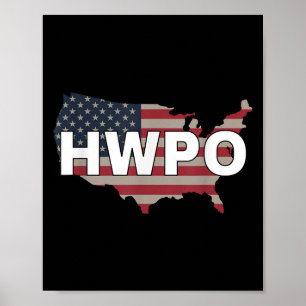 Hwpo Hard Work Pay Off Motivation Workout Shirt Poster
