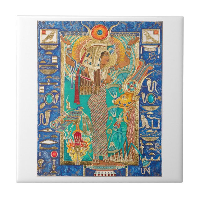 Hwt-Her (Hathor), Ceramic Tile (Front)