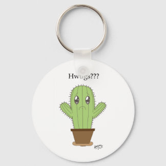 "Hwugs???" Cactus Key Ring