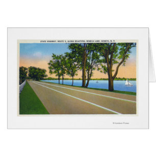 Hwy Route 5 View of Seneca Lake