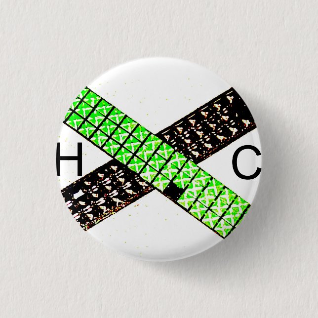 HxC 3 Cm Round Badge (Front)
