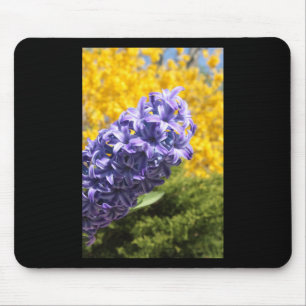 Hyacinth and Forsythia Mouse Pad
