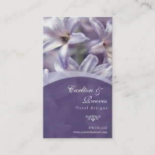 Hyacinth Blooms Business Card