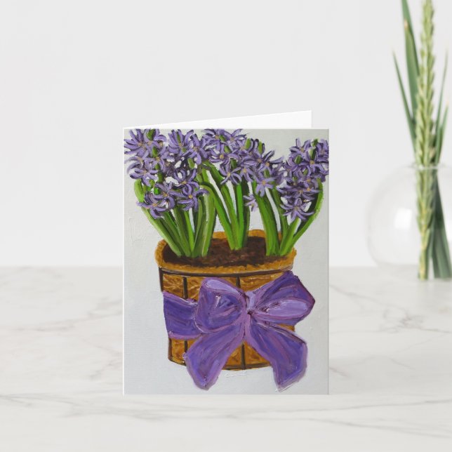 Hyacinth Card (Front)