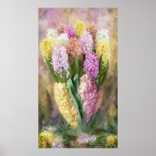 Hyacinth In Hyacinth Vase 2 Fine Art Poster/Print Poster