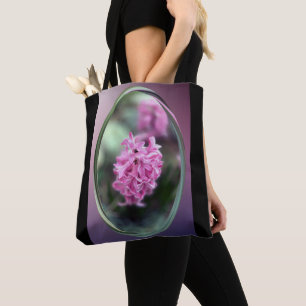 Hyacinth in spring tote bag