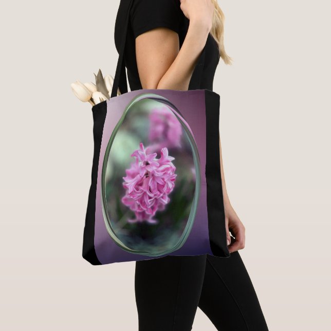 Hyacinth in spring tote bag (Close Up)