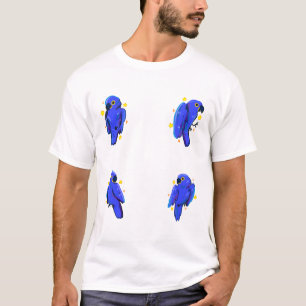 Hyacinth macaw Delight � Cute Animal Art T-Shirt