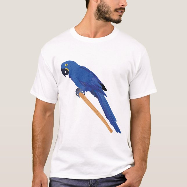 Hyacinth Macaw T-Shirt (Front)