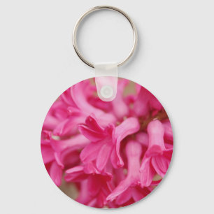Hyacinth Pink Key Ring