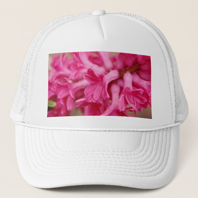 Hyacinth Pink Trucker Hat (Front)