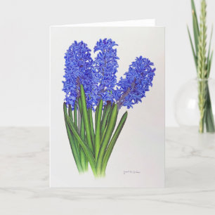 Hyacinth Thank You Card