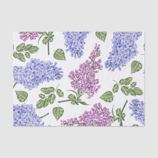 Hyacinth Tissue Paper  (Front)
