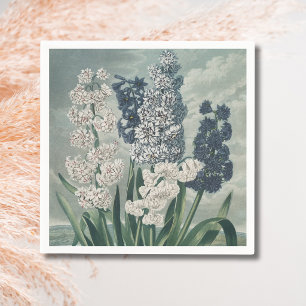 Hyacinths (1807) – Exquisite Vintage Botanical Napkin